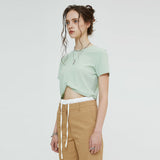 ツイストクロップトップ / TWIST CROP TOP (MINT)