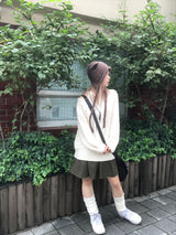 Pure Daily Midi Cotton Tennis Skirt