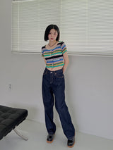 ノンフェードドウワイドパンツ/no.731 Non-Fade Dough Wide Pants
