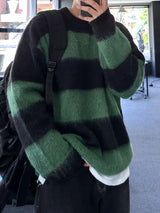 cander loosefit strip knit