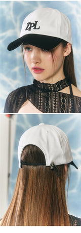 裏ストリングコットンボールキャップ/Back String Cotton Ball Cap [3カラー]