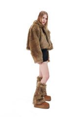 ファーレッグウォーマー / FUR WARMER