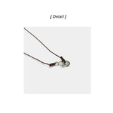 スノーフレークネックレス / Snowflake Necklace (3color) (6650194002038)