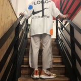サイドスナップボタンクロップワイドパンツ / Side Snap Button Crop Wide Pants (4586090102902)