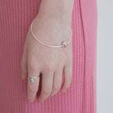 パフィーハートスイングバングル / puffy heart swing bangle