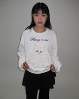 PLEASE♥ME SWEATSHIRT