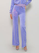 Xヒーヤジェニーベルベットタトゥーパンツ / X Heeyajenny Velvet Tattoo Pants (4590662615158)