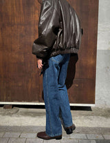 Holly Over Leather Jumper (2color)
