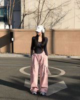 [BELLIDE MADE] spring ver. milk nylon-to-way car negotiations