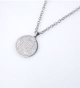 Mini globe necklace (4622116028534)