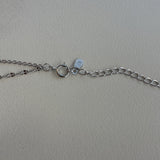 バタフライレイヤードネックレス / butterfly layered necklace (925silver)