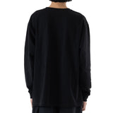 メタルロゴスリーブ / METAL LOGO SLEEVE MSHLS003-BK