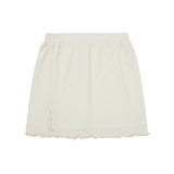 スモールチェリーポップルニットスカート / SMALL CHERRY POPPLE KNIT SKIRT [IVORY]