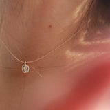 ラウンデッドシルバーペンダントネックレス / [CCNMADE] Rounded Silver Pendant Necklace (3color)
