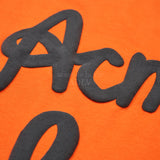 エンボシングスクリプトロゴショートスリーブTシャツ ORANGE