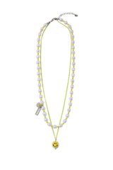 Yellow chain daisy pearl