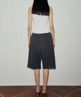 ロゴノースリーブトップ / LOGO SLEEVELESS TOP (WHITE)