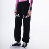 パンクガールジョガーパンツ/1 0 punk girl jogger pants - BLACK