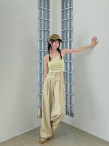 ジアピンタックスラックス / Jia Pintuck Slacks (2color)