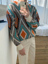 ASCLO Argyle Knit (2color) (4625089495158)
