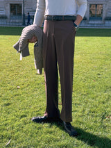 ASCLO Rose Semi Wide Slacks (4color)