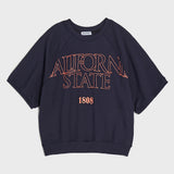 CALIFORNIA HALF SLEEVE RAGLAN SWEATSHIRT (6568439054454)