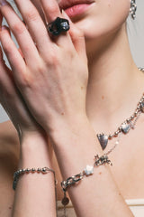 NO.307 [BLACK] HEART METEOR RING