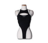 チェーンストラップボディスーツ/TOP(9358) Chain Strap Bodysuit