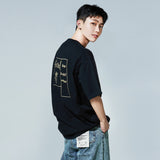 HOLYNUMBER7 X DKZ ジョンヒョンレタリングブラックTシャツ