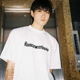 'バックトゥーベーシック 'ロゴT / THE NEW 'back to basic' LOGO 045 (White)