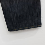 Non-fade Raw Denim Pants