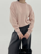 トープアルパカニット / Taupe Alpaca Knit (12color)