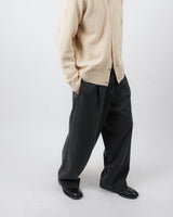 ツイルヘビーナッピングワイドスラックス / twill heavy napping wide slacks 2color
