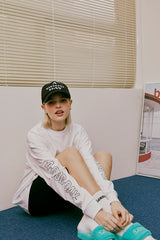 クラックメッシュキャップ / CRACK MESH CAP (black)