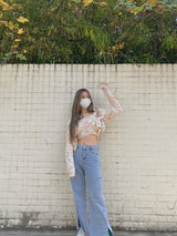 cotton candy cardigan set (6686090297462)