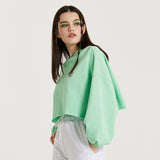 FLOWER SYMBOL SWEAT SHIRT (6680849678454)