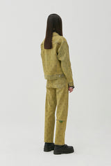 FLIP Denim Trucker Jacket_Mustard Gold (6684849799286)