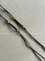 Woodball hippie ethnic strap belt