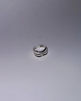 [Baby monster/KARD] Two chain layered wave ring