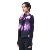カラーコントラストダウンベスト/Colour Contrast Down Vest _ Purple