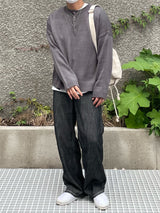 うるふリネンデニムパンツ/WOLF LINEN DENIM PANTS(XS~L)