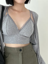 レースブラレット/Lace Bralette (3color)