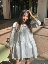 Sailor Wide Collar Dress