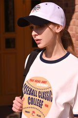ベースボールキャップパッチコットンボール / Baseball Patch Cotton Ball Cap