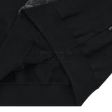 BLACK FUZZY RABBIT HOODIE BLACK