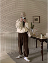 Nus. Coste Golgi Jogger Pants (Brown)