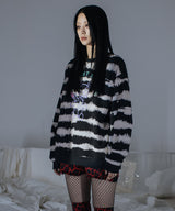 0 2 teddy bear tie-dye sweatshirts - BLACK (4642322120822)