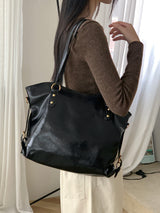 Gomez Vintage Leather Big Cross Shoulder Bag