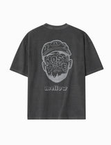 MCT U11 MOST DOPE Darkgray over-fit T-shirts (pigment)