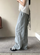 バウバスロックワイドロングナイロンパンツ / Bowbaslock Wide Long Nylon Pants